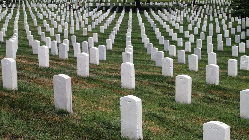 cemetery, arlington, washington